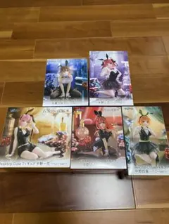 五等分の花嫁　Desktop Cute フィギュア 5体セット