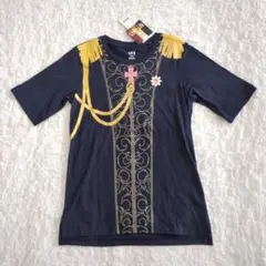 UNIQLO ユニクロ ベルサイユのばらTシャツ S ネイビー ベルばら UT