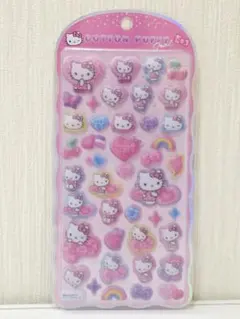 正規品 コットンパフィーシール キティ ギャル サンリオ