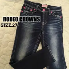 【週末値下げ】RODEO CROWNS スキニーデニム 27