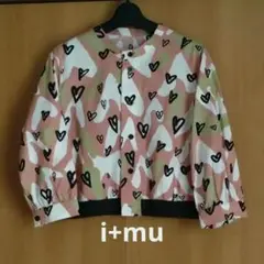 センソユニコ　i+mu トップス　シャツ　ジャケット　七分袖