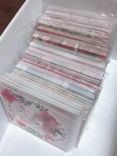 ②国内作家様 バラメモ まとめ売り 大量 PETシール ステッカー