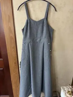 しまむら×cocoツィード調ジャンスカ　Ｌ　新品