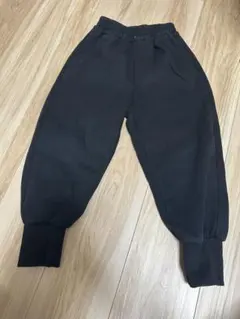 キッズ スウェットパンツ ブラック ジョガーパンツ 長ズボン120