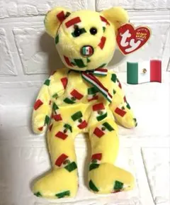 ty ぬいぐるみ メキシコ国旗 クマ Piñata ベイビーズ 入手困難のサムネイル
