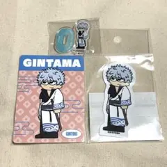 銀魂 キディランド ジロリ 坂田銀時 アクリルスタンド ステッカー 特典