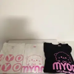 矢野美優（元MAPLEZ）MYON Tシャツ 3枚セットサイズXL