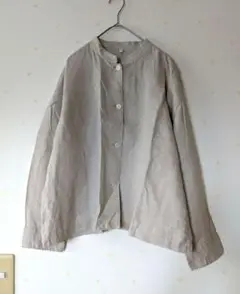 無印良品リネンシャツジャケット