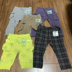 ⑥長ズボン 半ズボン　90サイズ