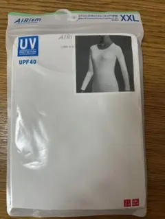 エアリズム　ＵＶカット　クルーネックＴ　長袖　ＸＸＬ