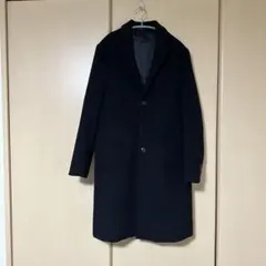 メンズ　黒コート　GLOBALWORK