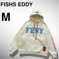 【美品】Fishs Eddy フィッシュ エディ 裏起毛フーディー ユニセックス
