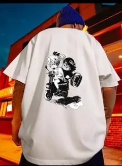Dr.スランプ アラレちゃん プリントTシャツ ホワイト