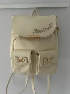 MezzoPiano リュックサック クリーム色