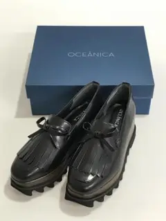 オセアニカ　OCEANICAスリッポン　ローファー　22 OCEANICA オセアニカ くつ スリッポン ファー 送料込み 23.5cm