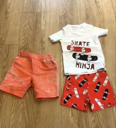 子ども　男の子　水着　3点セット