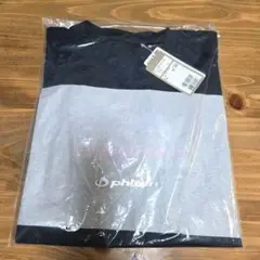 phiten 　ネイビー　Tシャツ 　バレーボール　ユニ　M　半袖　ボタニカル