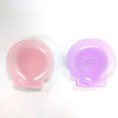 【未使用】貝殻型小物入れ ピンク パープル