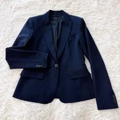 ネイビー テーラードジャケット