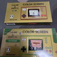 Game & Watch: スーパーマリオ　ゼルダ　セット
