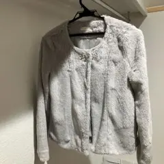 ジャケット・アウター MiiA MIIA コート アウター フェイクファージャケット レディース