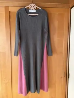 I wonder if リブ編み長袖ニットワンピース　最終値下げ