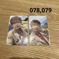 INI FLIP THE CIRCLE 藤牧京介 078 079 トレカ　FTC