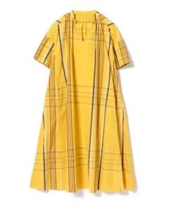 完売品♡ビームスボーイ タータンチェック 半袖ロングワンピース 希少カラー