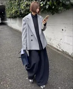 ルーニィ新品紙タグ付き⭐️洗える❗️軽い❗️ノンアイロンフクレジャ 