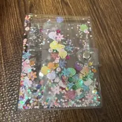 新品未使用 A7 ・6穴 シャカシャカバインダー シール帳 スパンコール