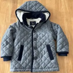 HUSHUSH キルティングコート 100cm グレー