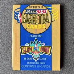 【新品未開封】92-93 FLEER Series2 BASKETBALL