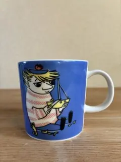 【美品】ARABIA 旧ロゴ ムーミンマグ トゥーティッキ