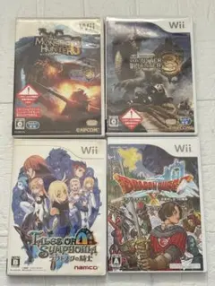 ⭐️24時間以内発送⭐️ Wiiソフトまとめ売り　4本セット　モンハン