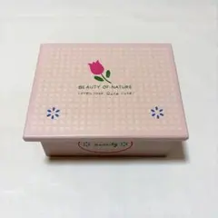 木製 ジュエリーボックス ピンク アクセサリーケース 未使用品