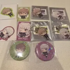 苗木誠 霧切響子 ダンガンロンパ ラウンドワン ちびキャラ まとめセット 10点