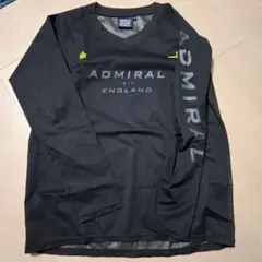 Admiral 黒 長袖ピステ サイズ150