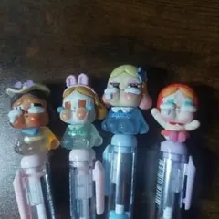 CryBabyミニフィギュア付きボールペン黒