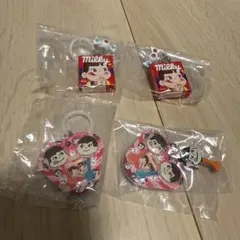 Milkyキャラクターめじるしアクセサリー4個セット