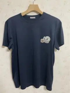 モンクレール Lサイズ tシャツ ダブルワッペン