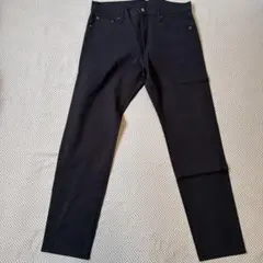 黒 ストレートデニム レディース