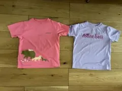 mont-bell Tシャツ 2枚セット　120 ウィックロン