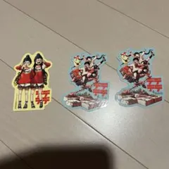 デッドデッドデーモンズデデデデデストラクション ステッカー 3枚セット