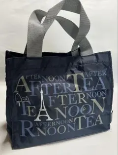 Afternoon Tea PEANUTS ランチトートバッグ　ネイビー　パリのサムネイル