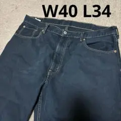 リーバイス　ワイドバギーデニムパンツ　550 W40 L34 ブラック