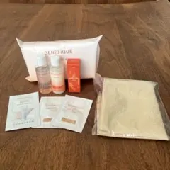 ベネフィーク　セラム美容液8ml トライアルセット　サンプル＆コットン　巾着付き