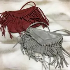 フリンジバック ショルダーバック