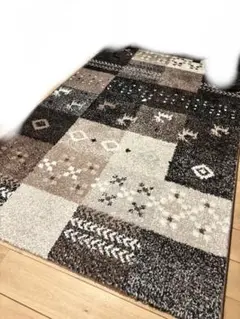 イケヒコ　ラグ　トルコ　ギャッベ　80×140
