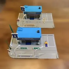 トミカタウン 旧　ローソン 2店舗セット