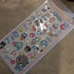 ボンボンドロップ　立体シール